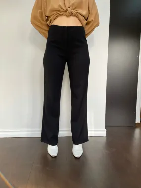 90s Soft Black Trousers - 6