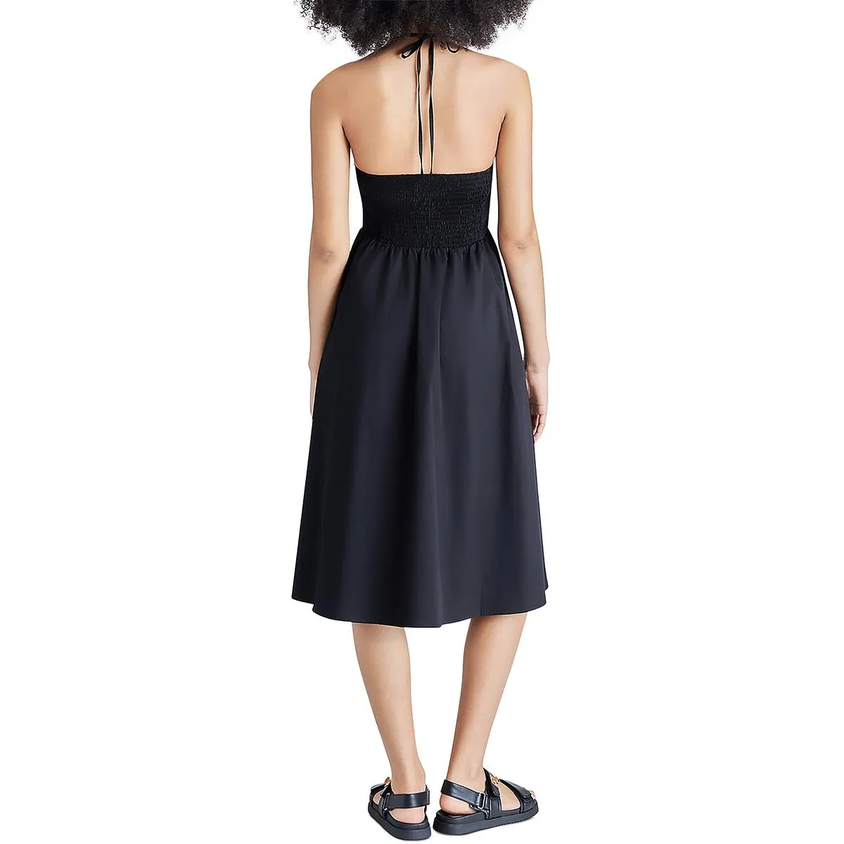Anais Womens Keyhole Sundress Halter Dress