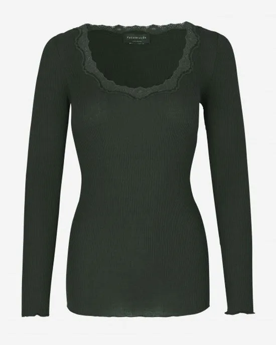 Babette Long Sleeve w Vintage Lace