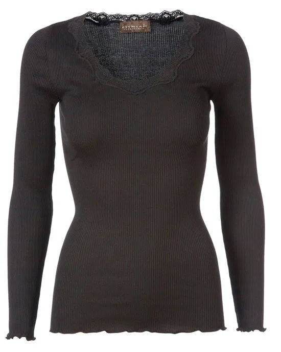 Babette Long Sleeve w Vintage Lace