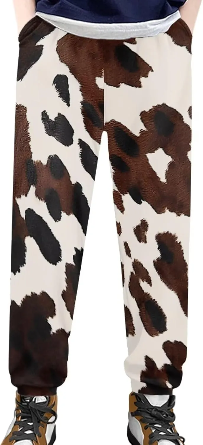 Boys Casual Pants for 4-15t Sweatpants Soft Jogger Pants for Teen