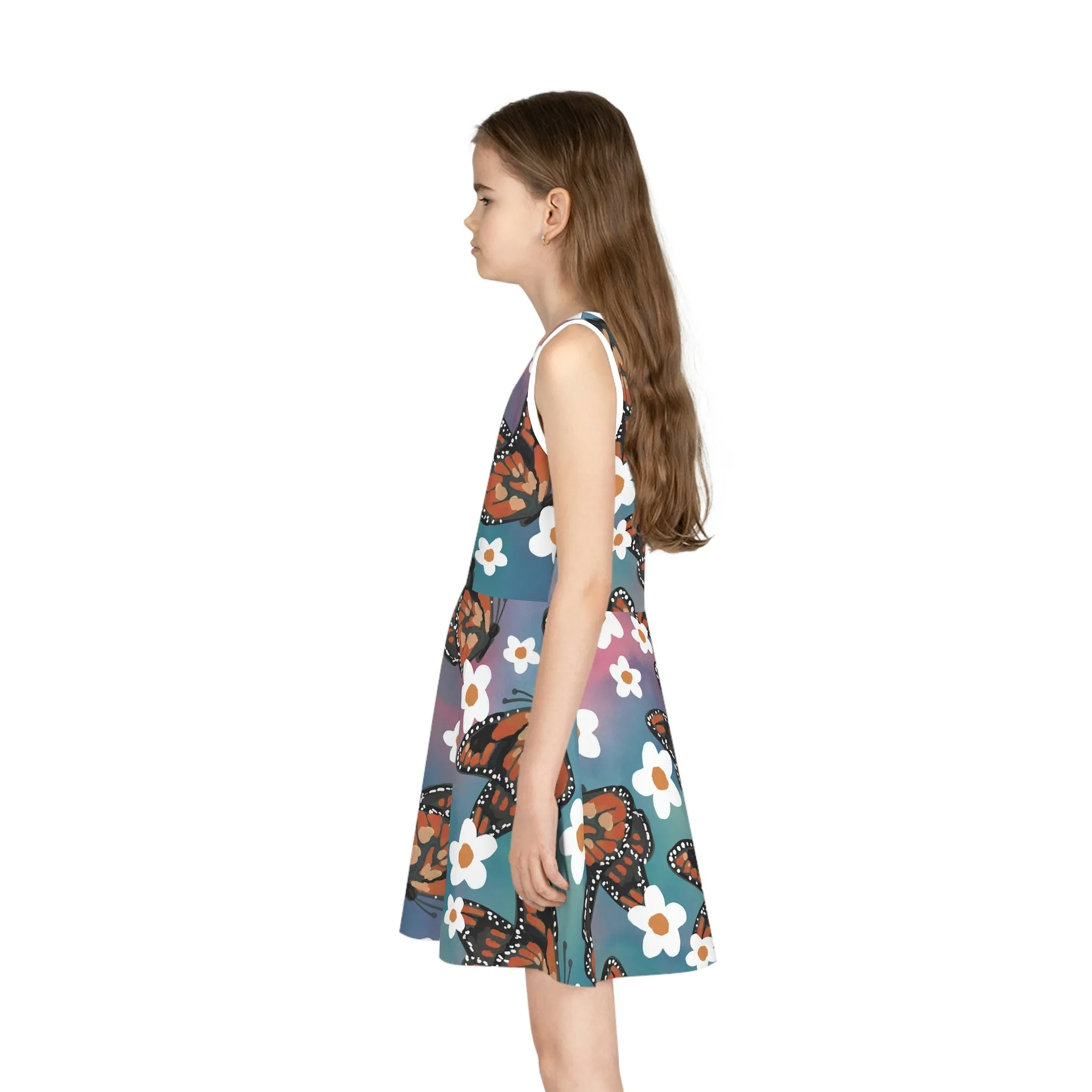 Butterfly Girls' Sleeveless Sundress