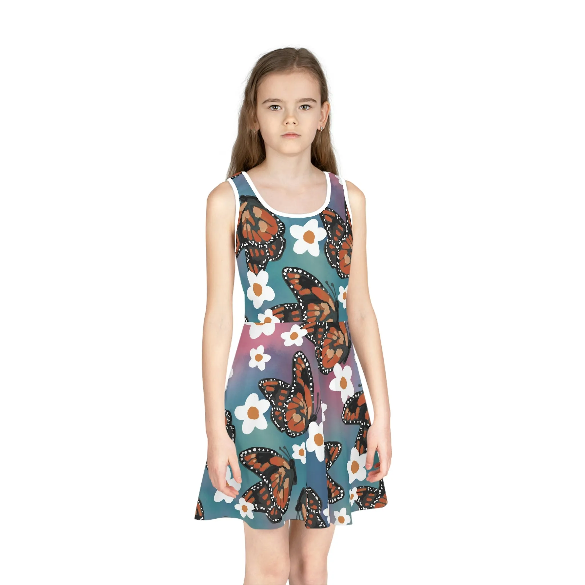 Butterfly Girls' Sleeveless Sundress
