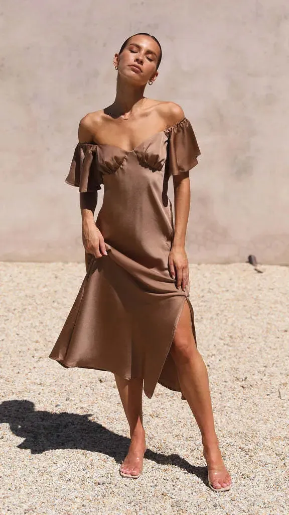 Butterfly sleeve dress