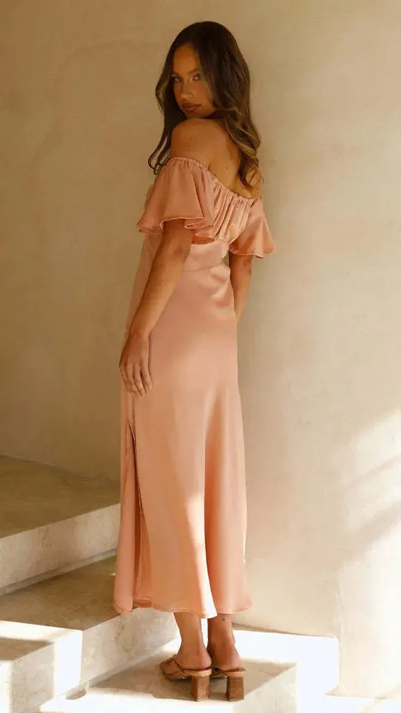 Butterfly sleeve dress