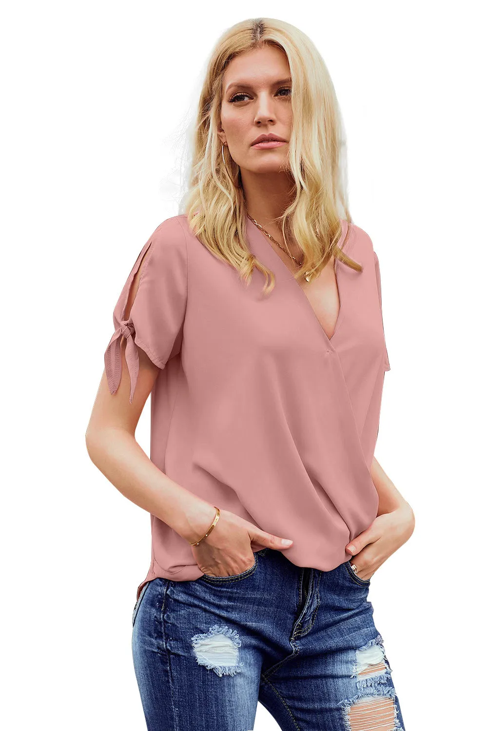 Charismatic Drape Blouse