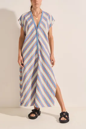 Cythera Mykonos Stripe Caftan