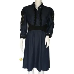 Desigual Lace Details Back & Sleeve Vest Nina Dress