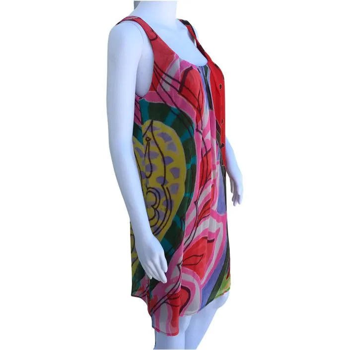 Desigual Multicolor Floral Dress