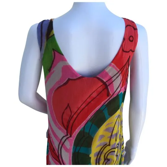 Desigual Multicolor Floral Dress