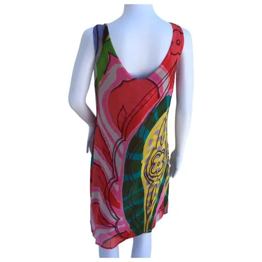 Desigual Multicolor Floral Dress