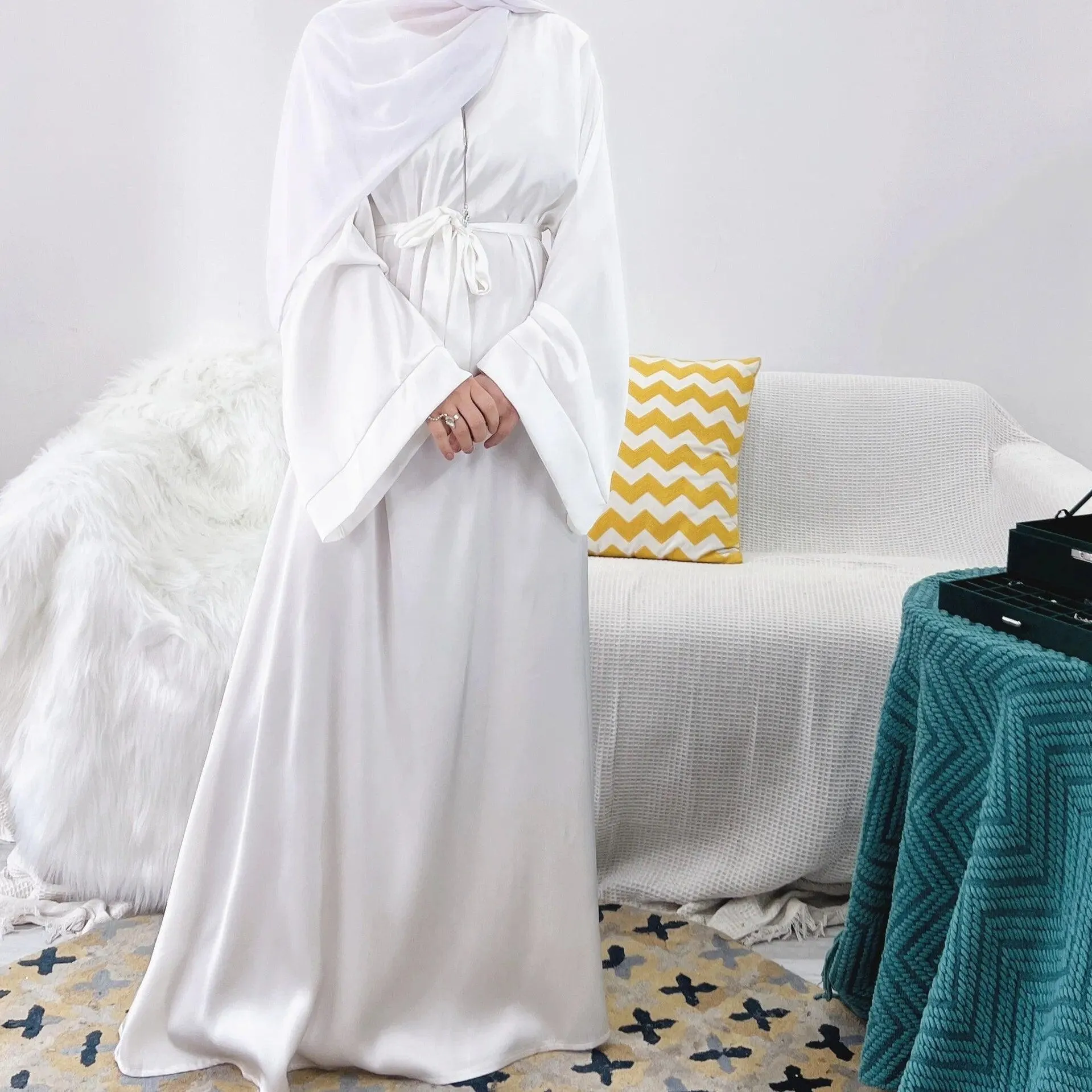 Elegant Abaya Dress - Black