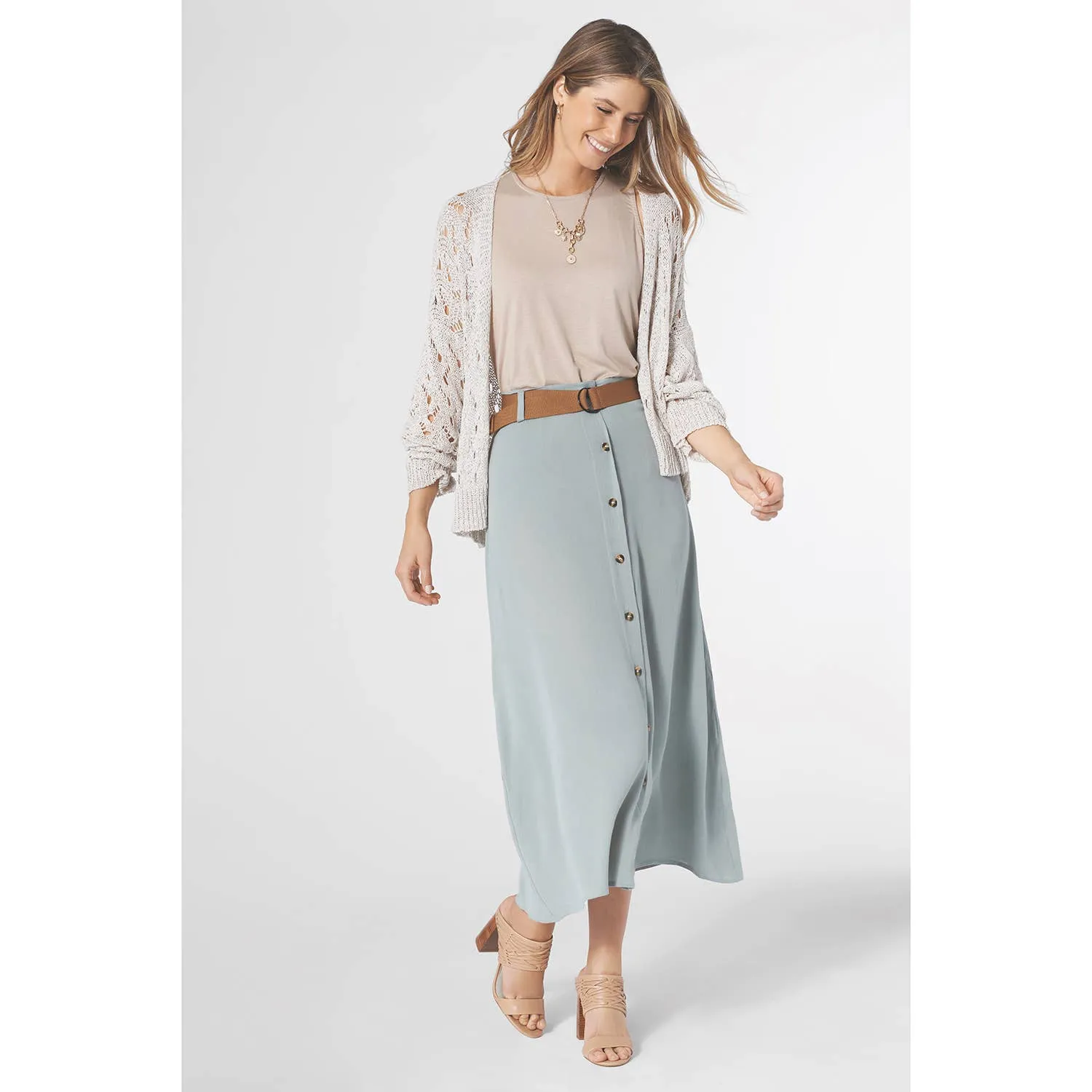 Erin Pleat Back Tank