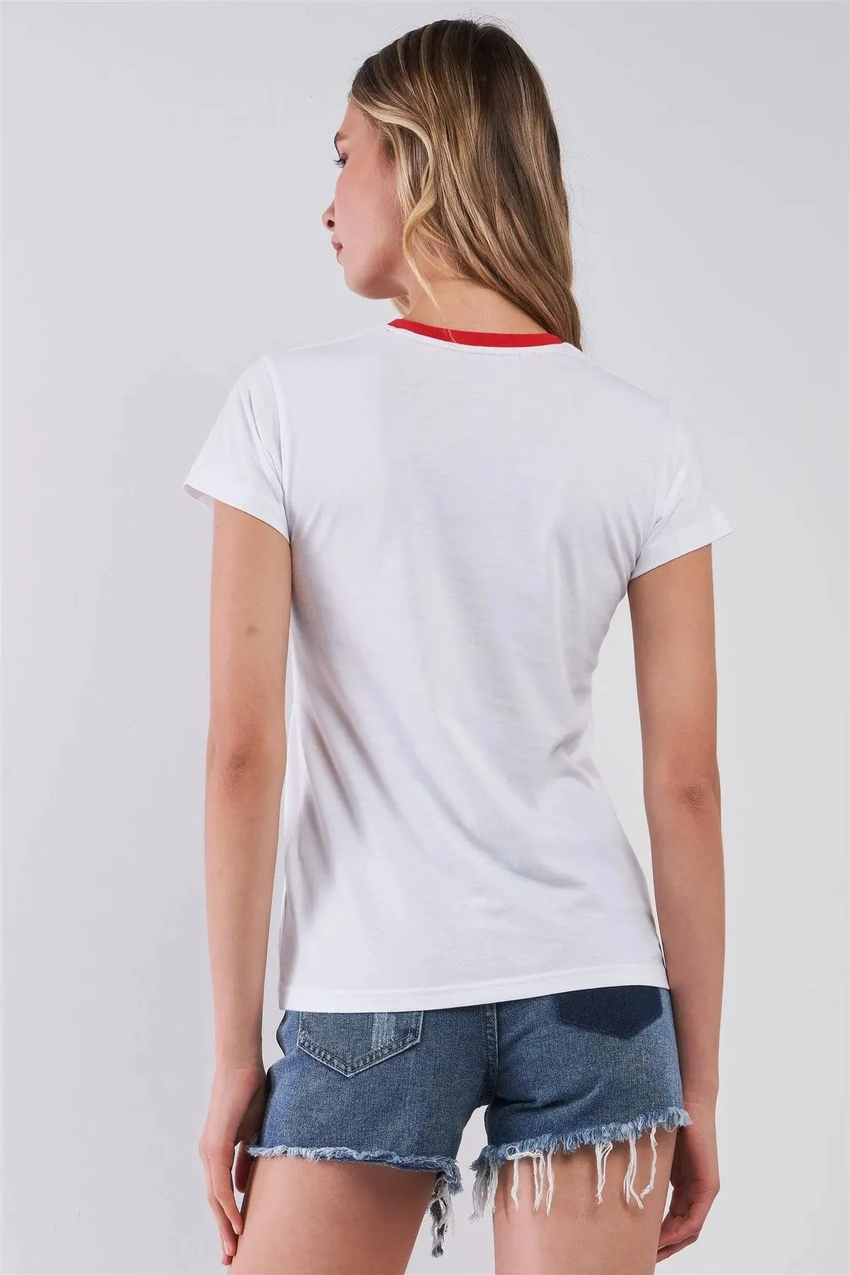 Fiorucci Fun Printed Logo T-Shirt For Her /2-2-2