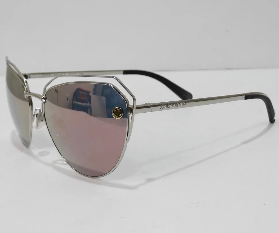 Louis Vuitton 2018 Midnight In Paris Sunglasses Pink Gold