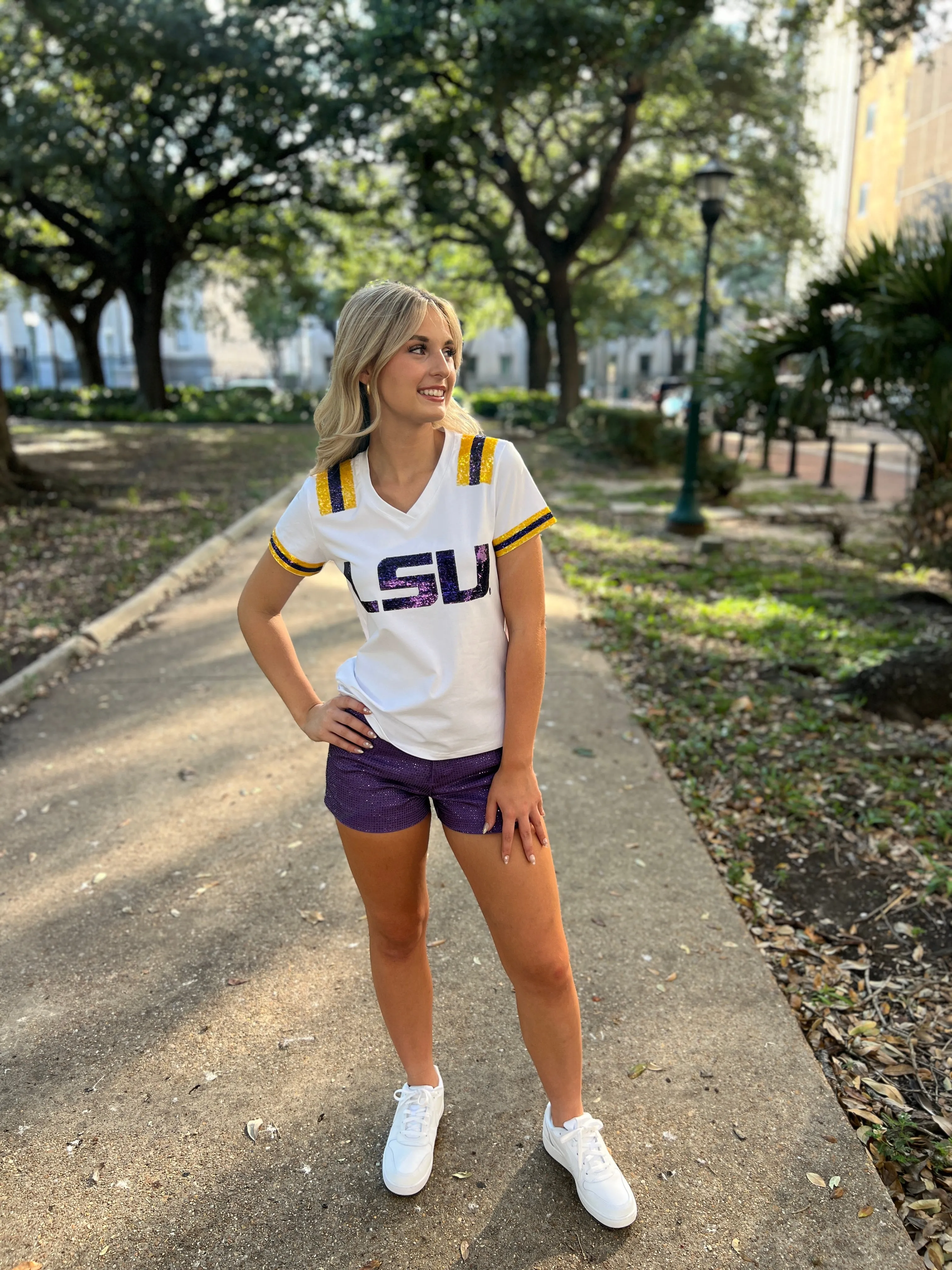 LSU Jersey Tee