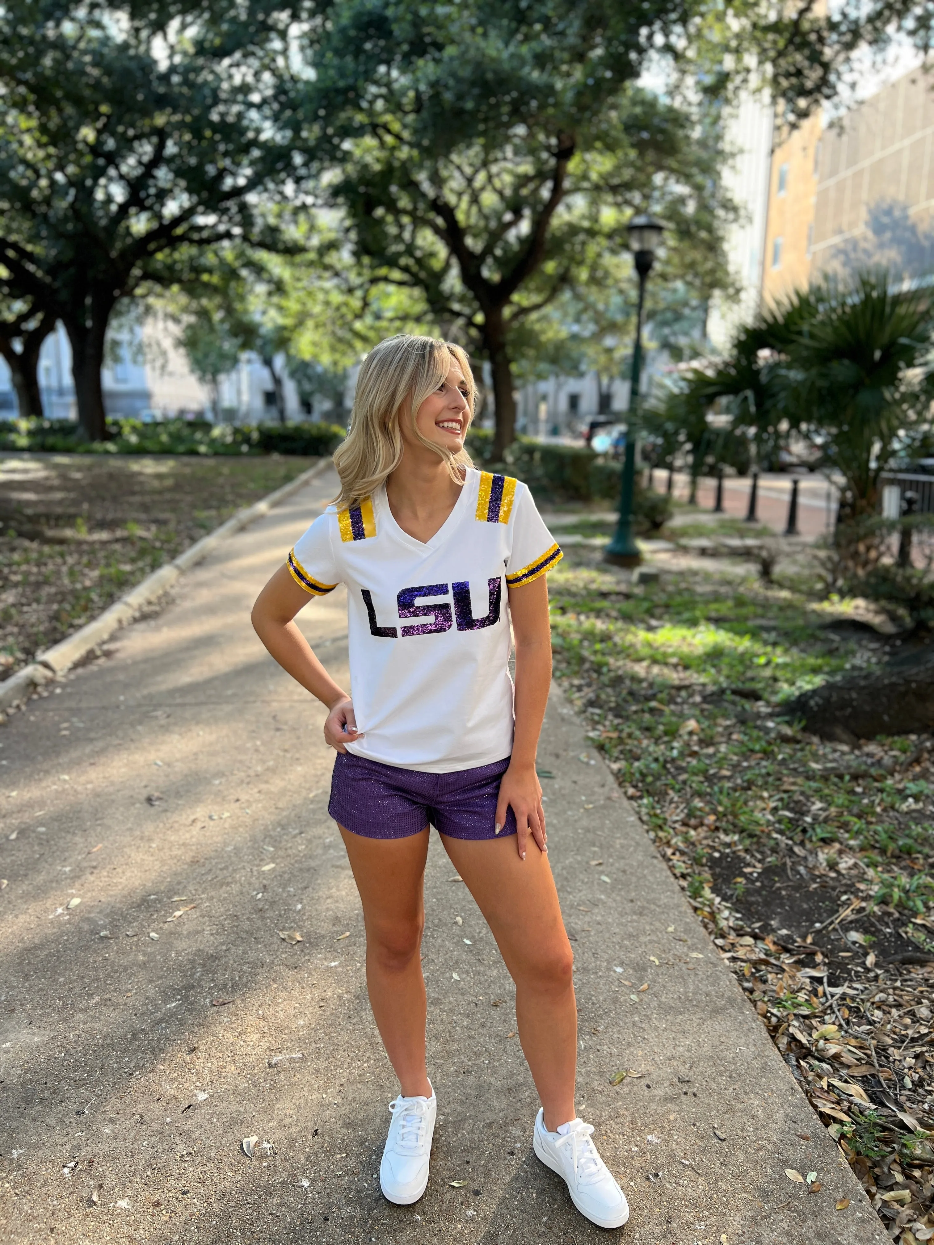LSU Jersey Tee