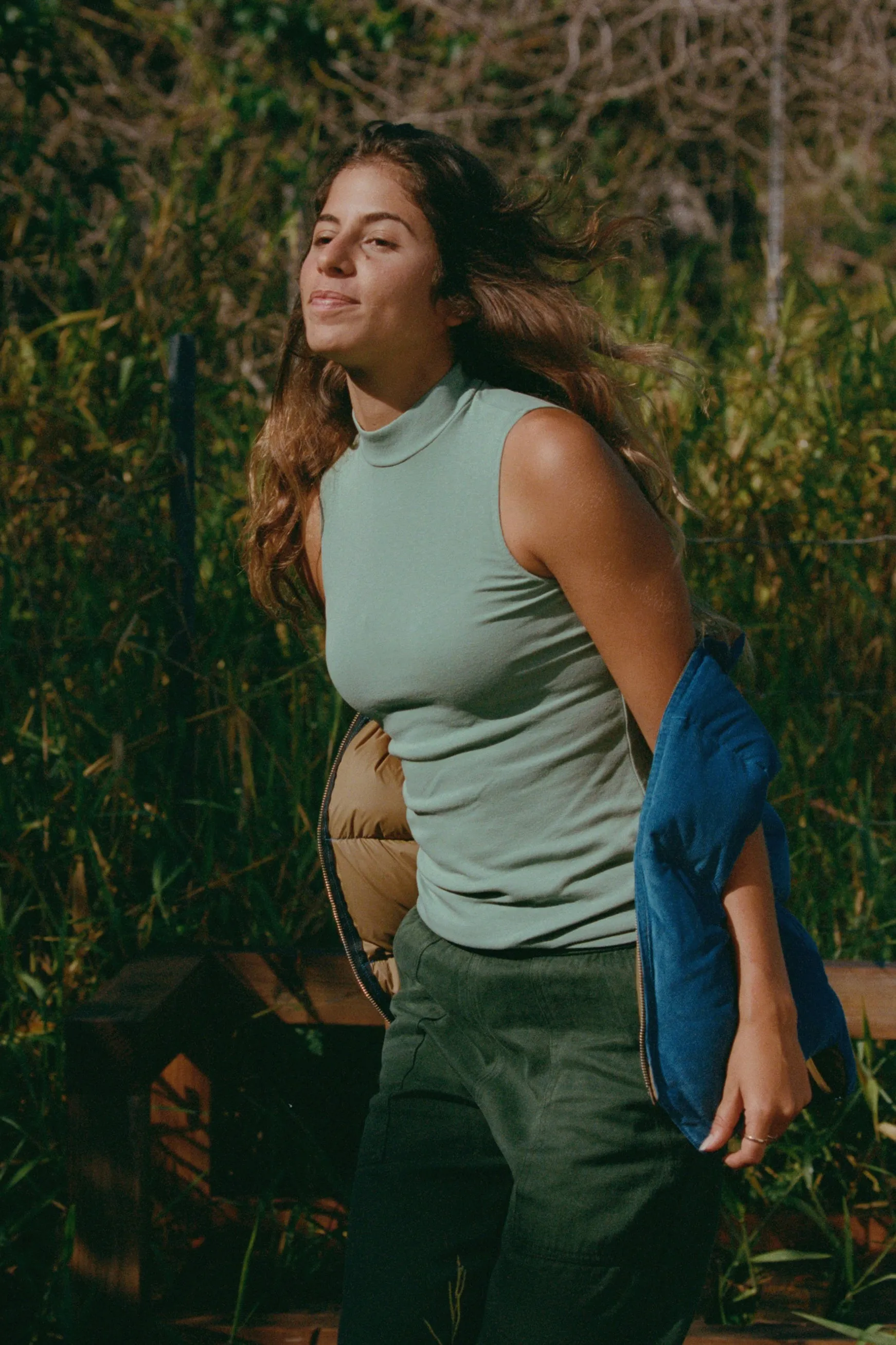 Mariposa Mock Neck Tank