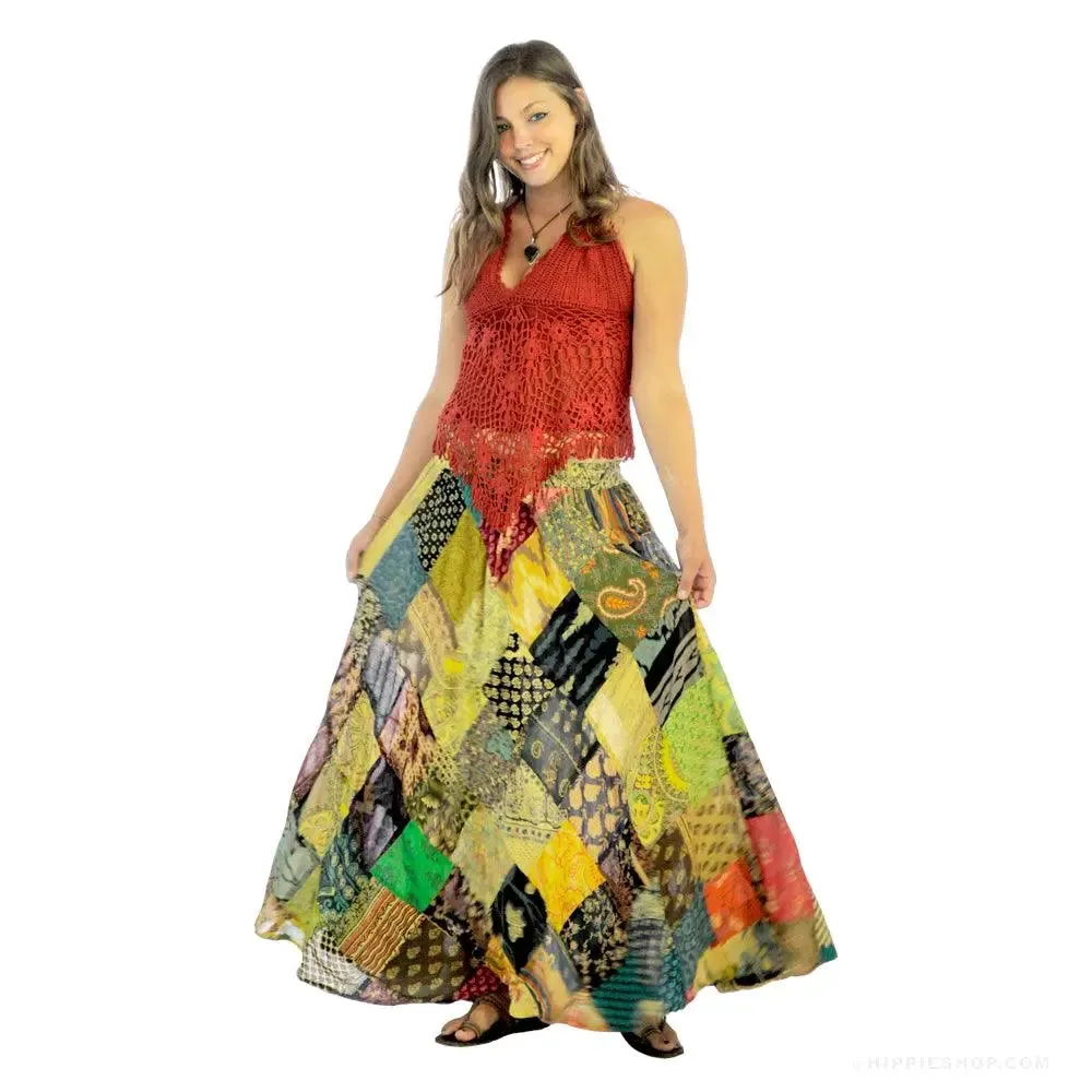 Mariposa Patchwork Skirt
