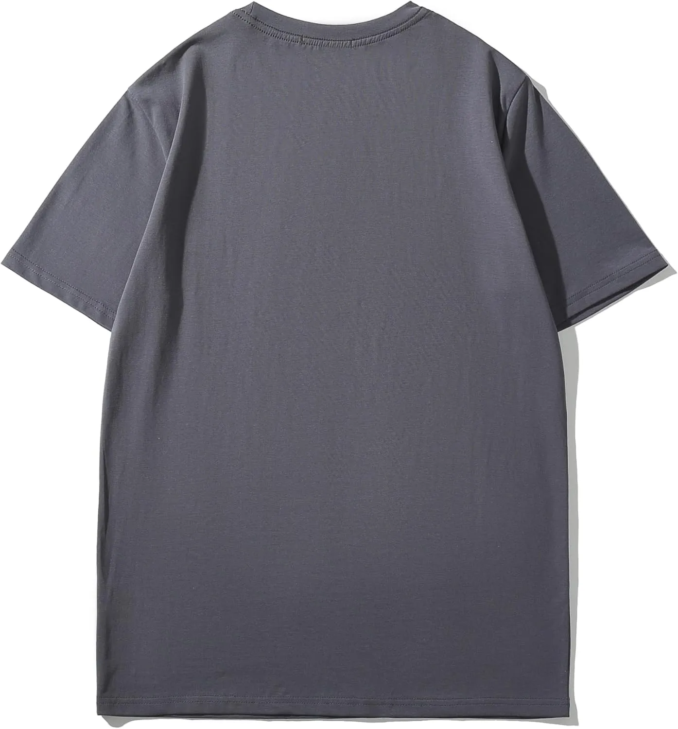 Men's Ultra Soft Premium Cotton Pocket T-Shirt Classic Fit Lightweight Cooling Short Sleeve Casual Tee Shirt