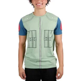 Naruto Shippuden - Kakashi Cosplay T-Shirt (Unisex) - Bioworld