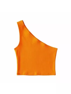 One Shoulder Tank Top | FINAL SALE
