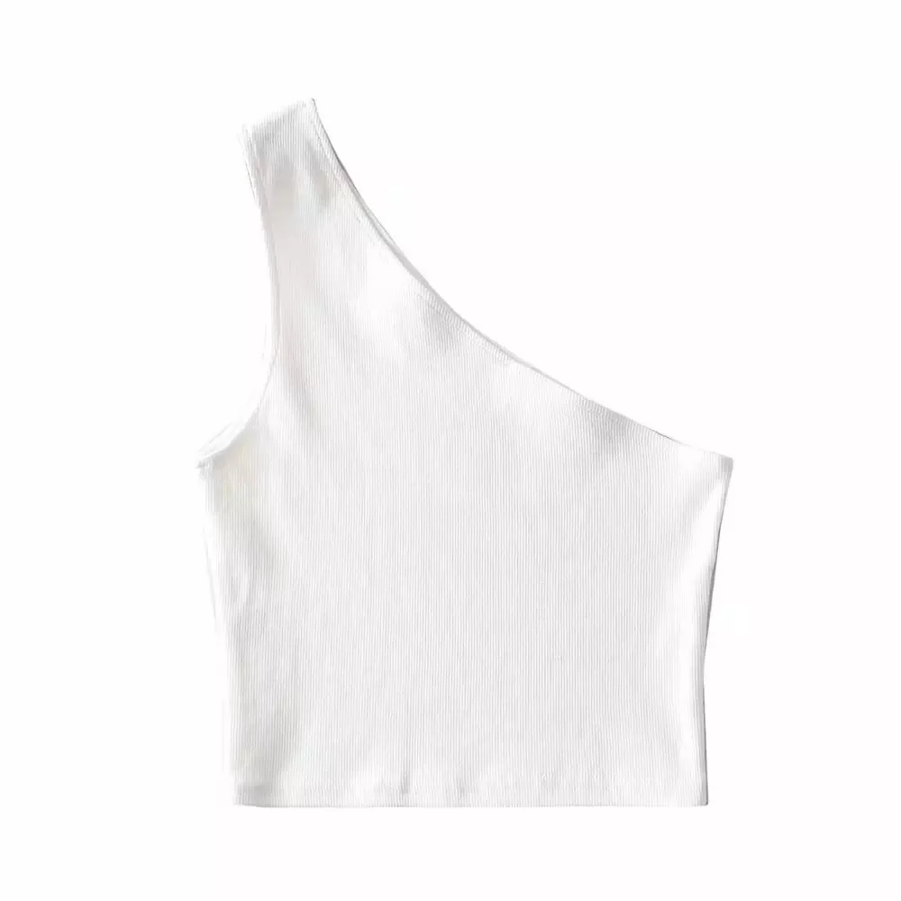 One Shoulder Tank Top | FINAL SALE