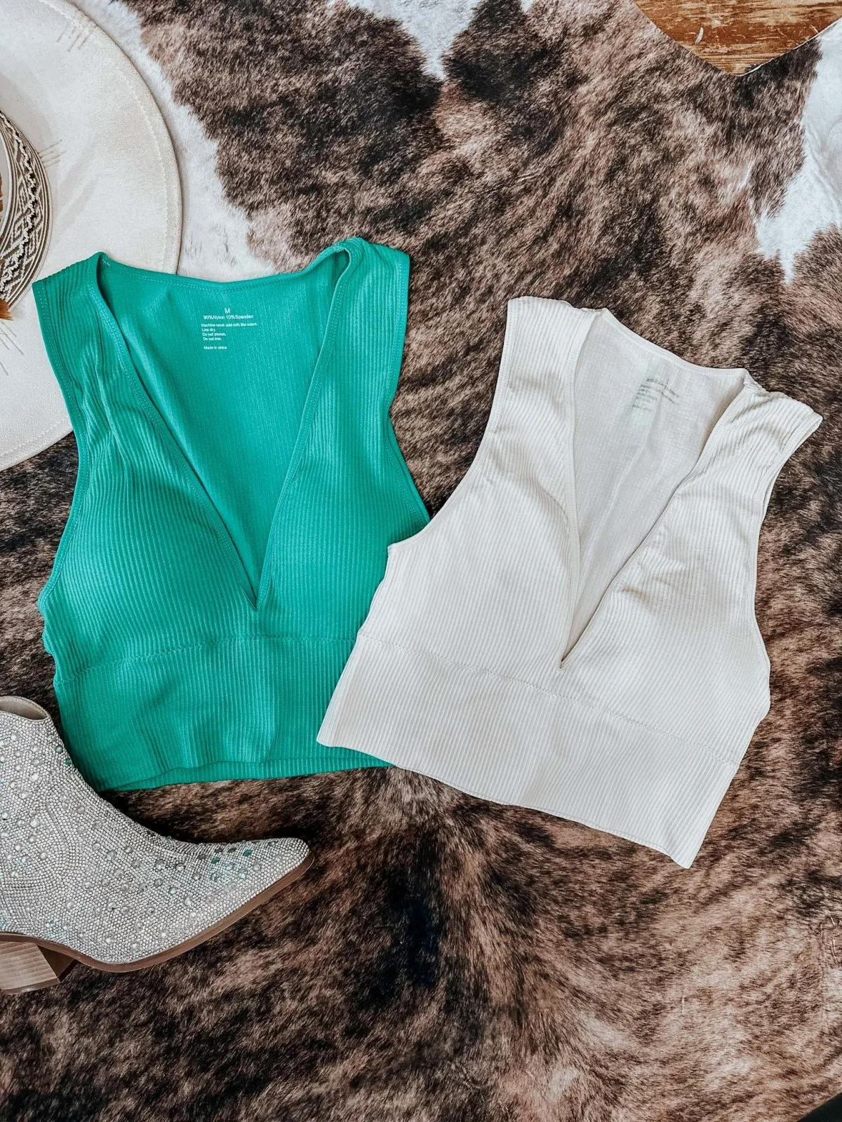 Reese Crop Top - Green