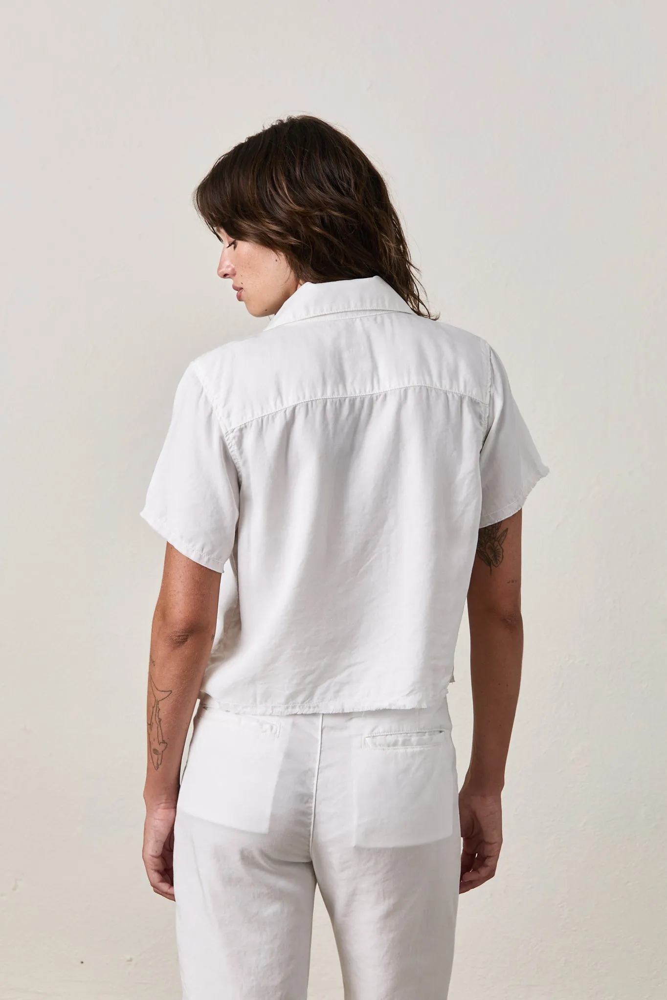 REESE SHIRT / SOFT WHITE