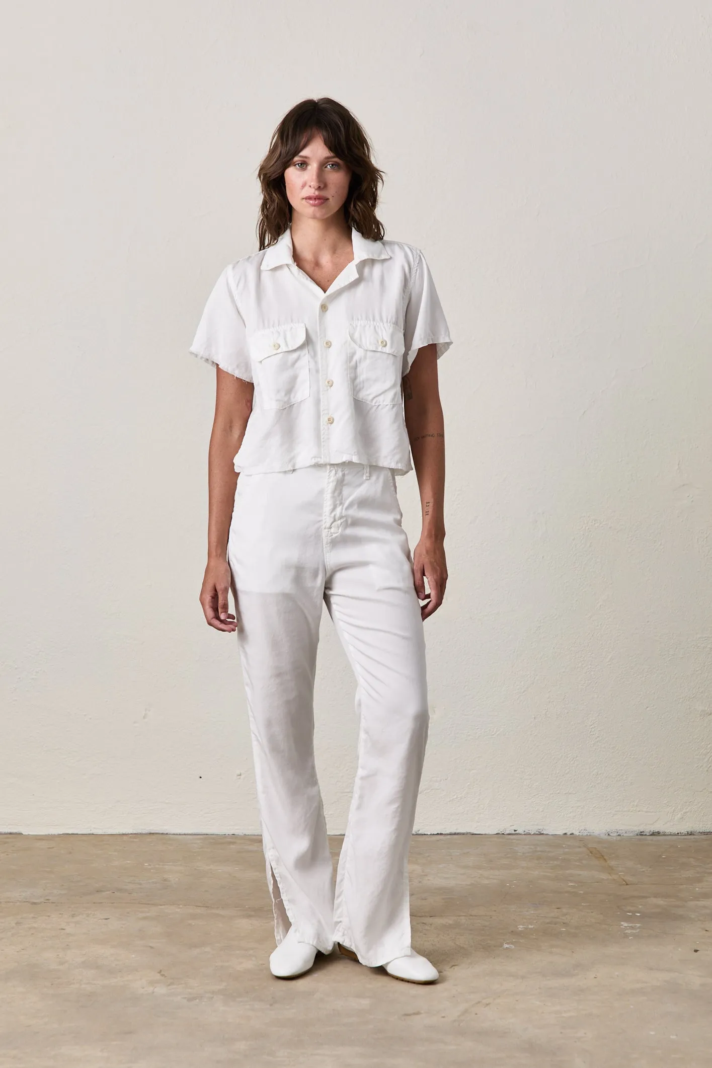 REESE SHIRT / SOFT WHITE