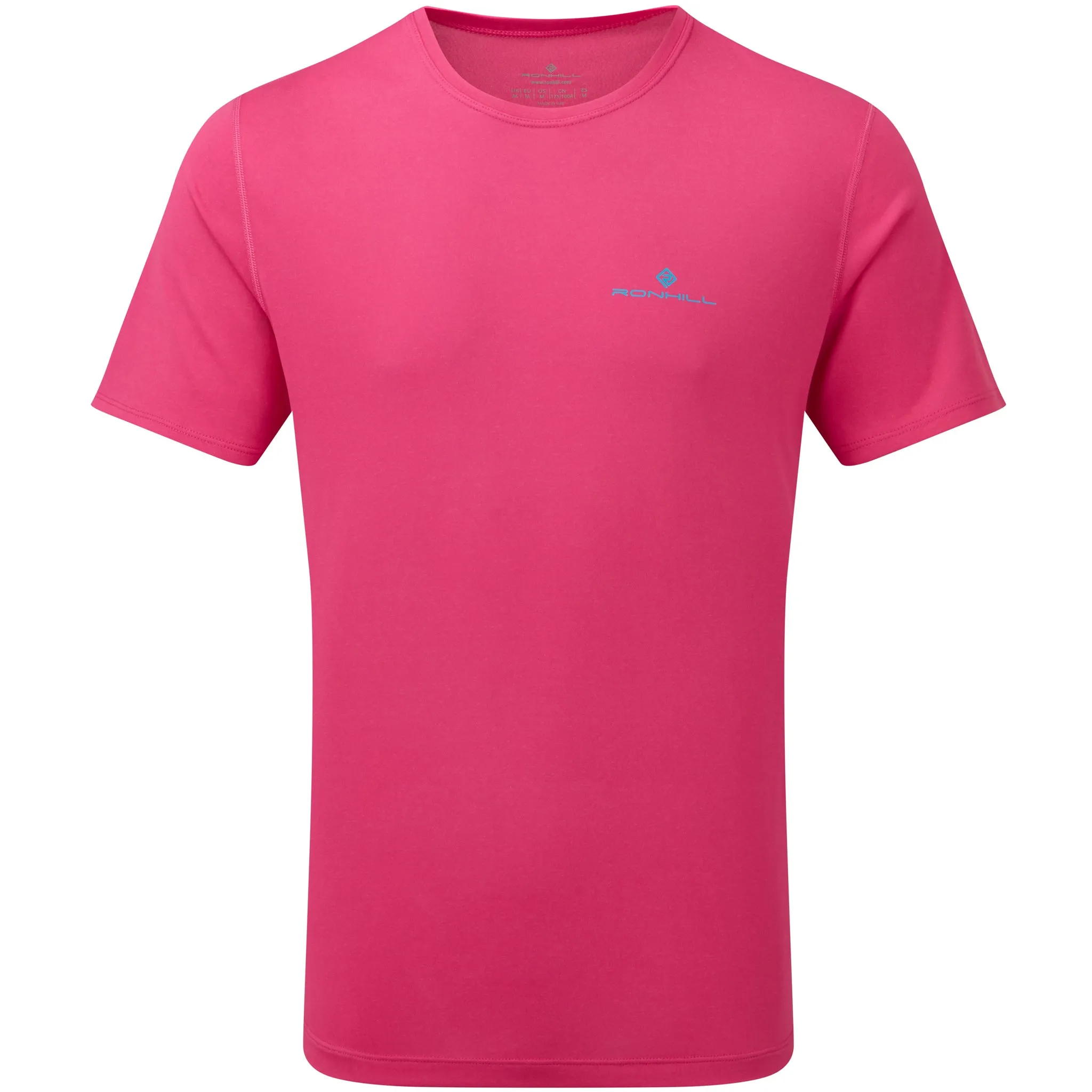 Ronhill Core Short Sleeve Tee Men's Dragon Fruit Kingfisher
