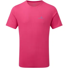Ronhill Core Short Sleeve Tee Men's Dragon Fruit Kingfisher