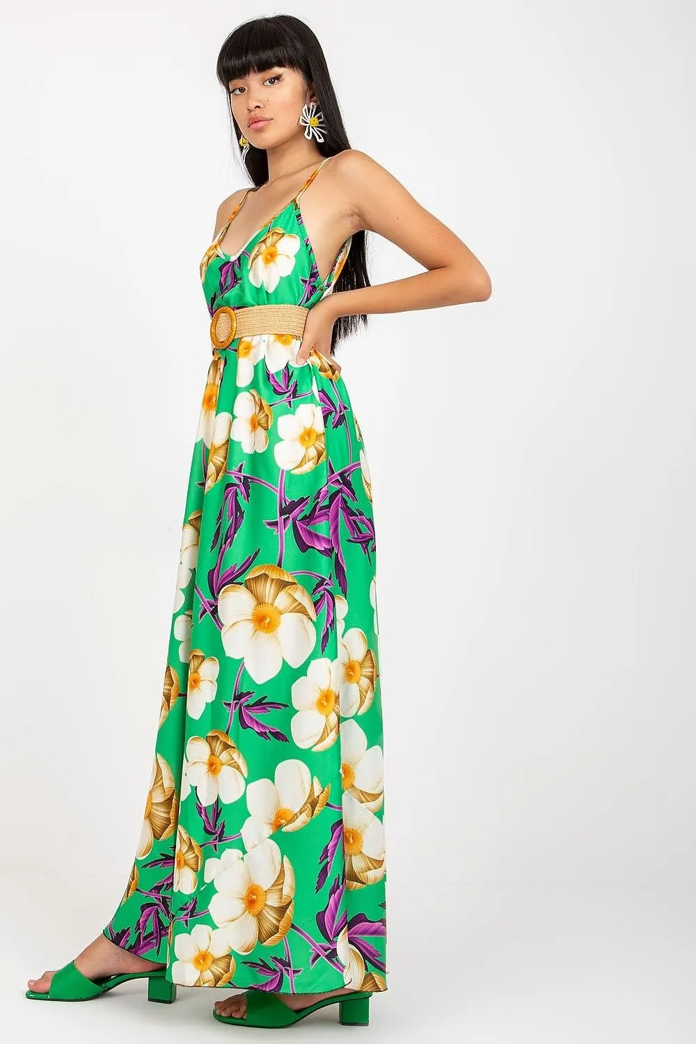 Sandy Shores Braided Belt Dress