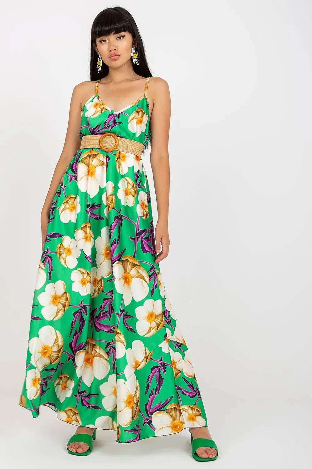 Sandy Shores Braided Belt Dress