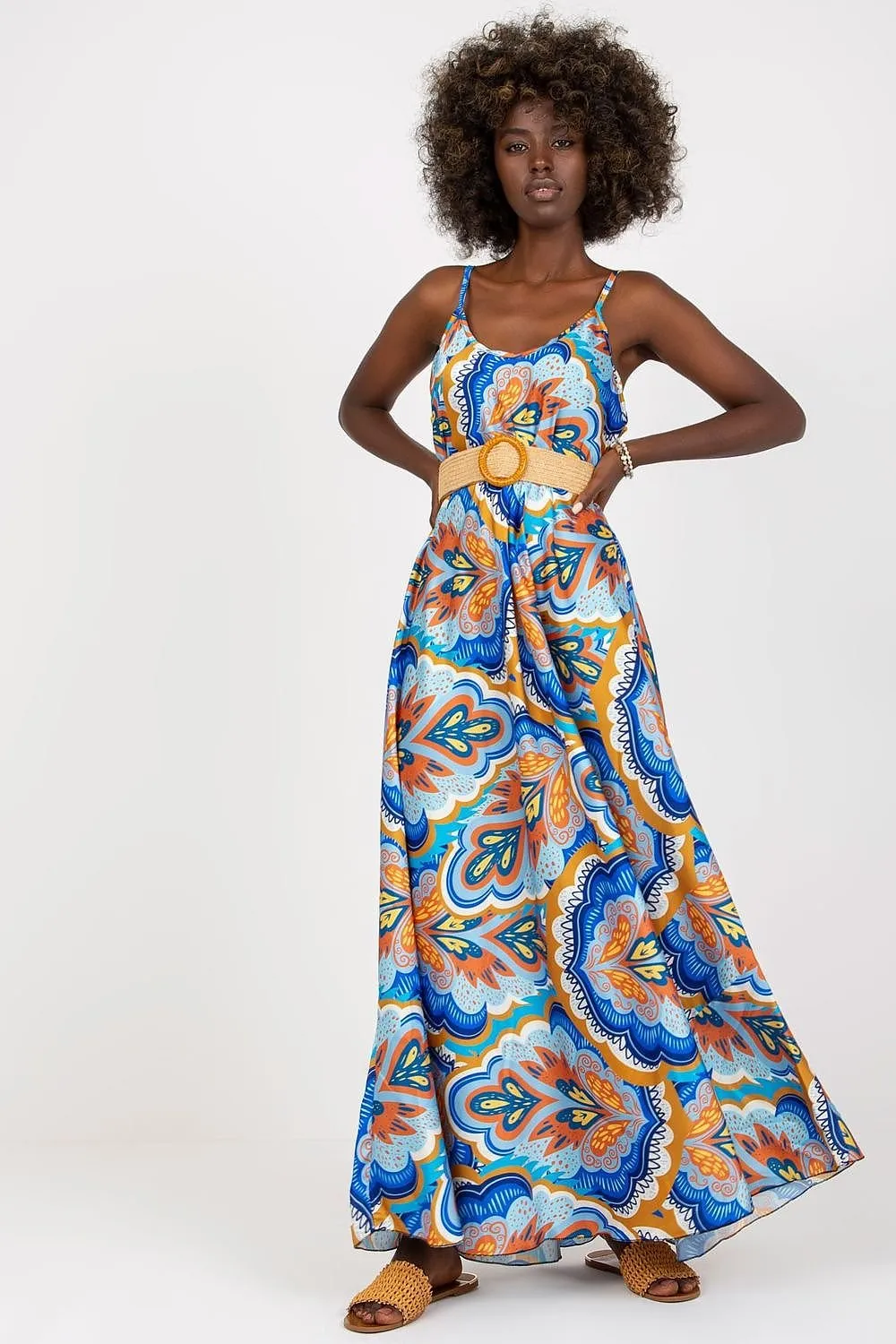 Sandy Shores Braided Belt Dress