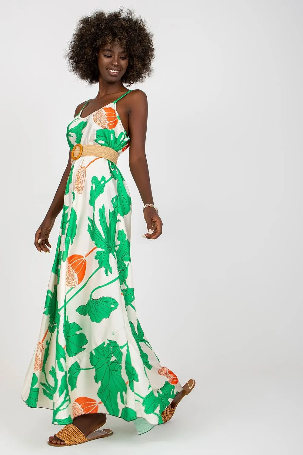 Sandy Shores Braided Belt Dress