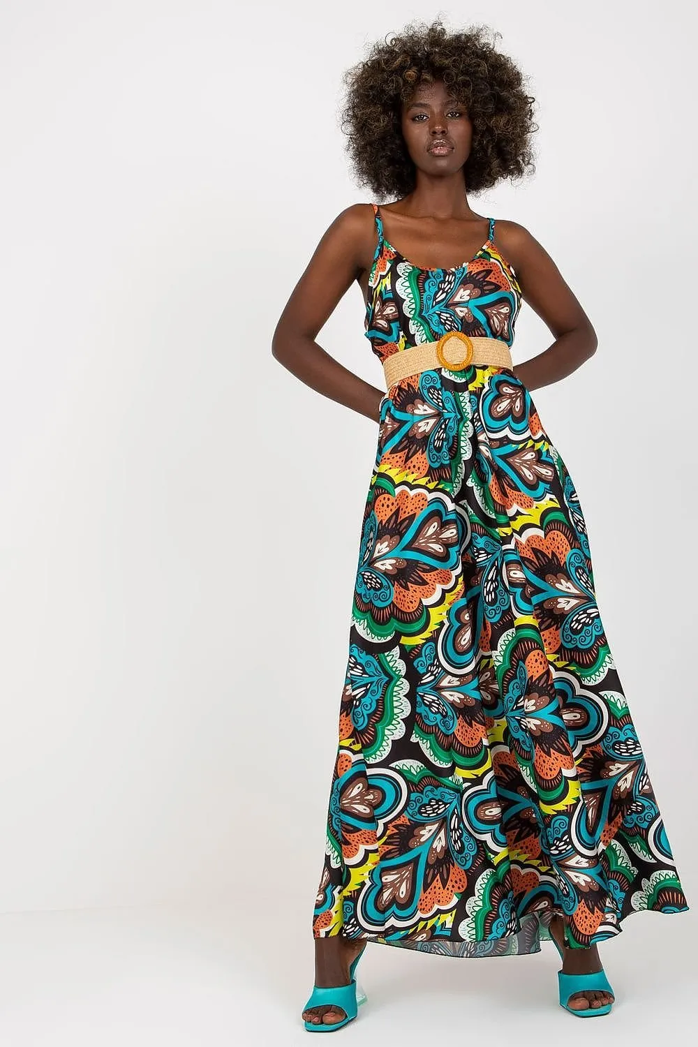 Sandy Shores Braided Belt Dress