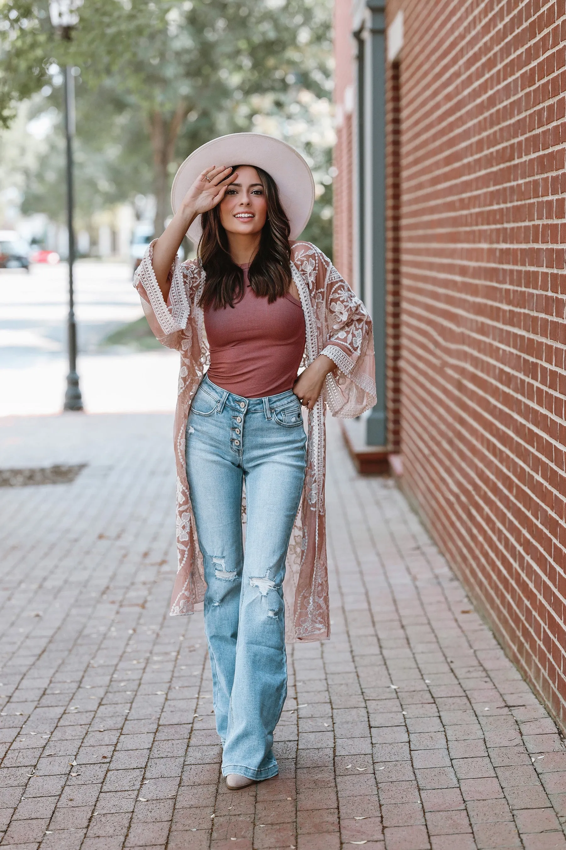 The Kassidy Ribbed Tank Top- Marsalla