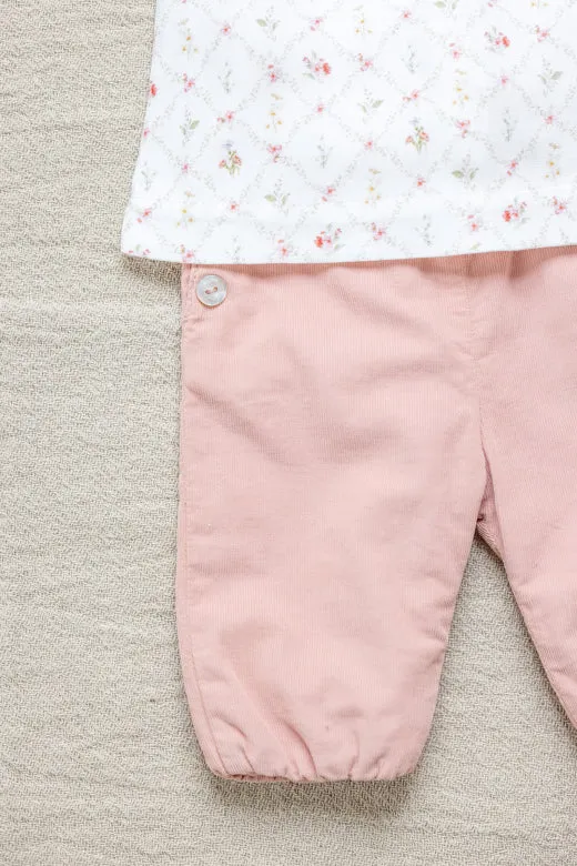 Trousers - Fine Cotton Corduroy