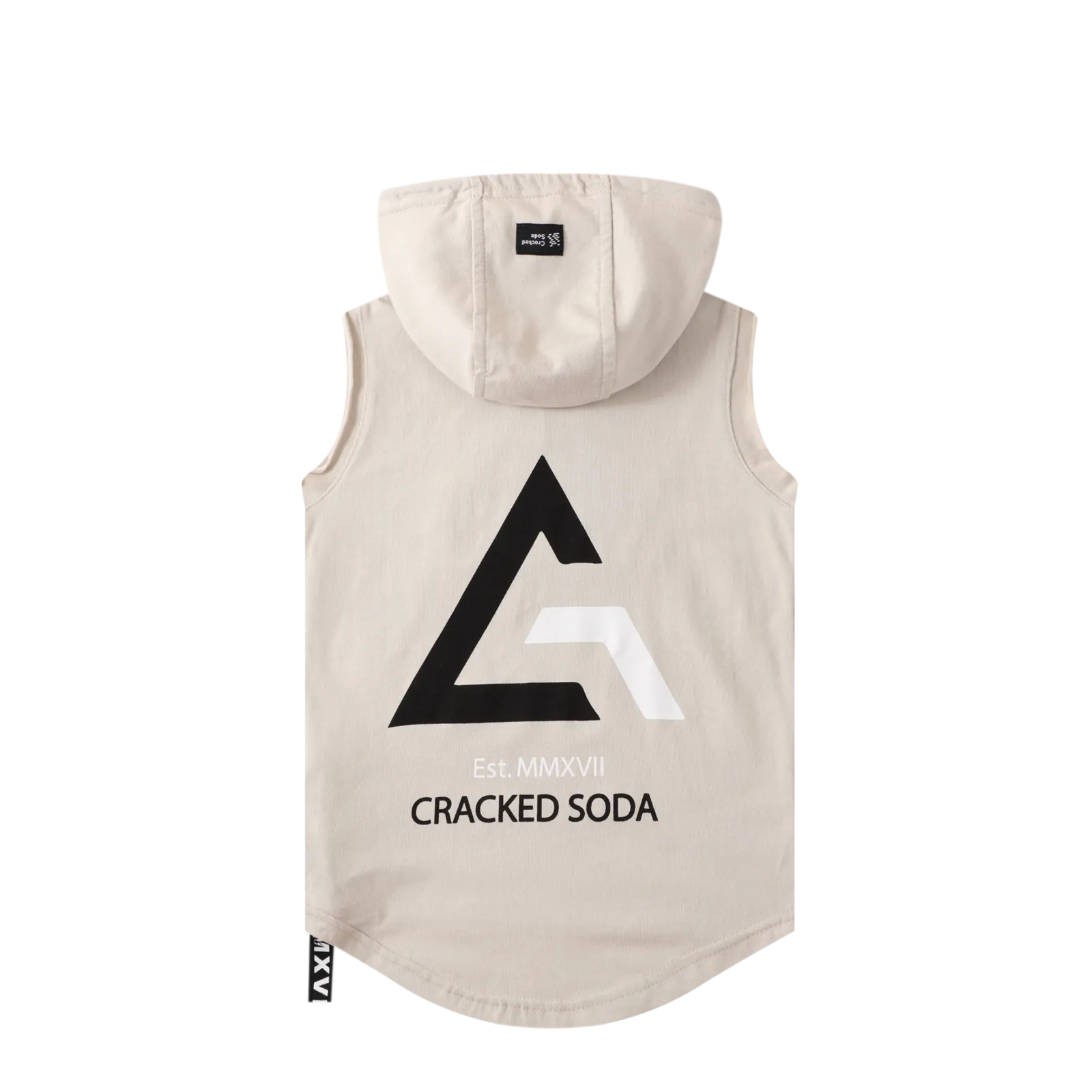Tyson Hooded Tank - Oatmeal