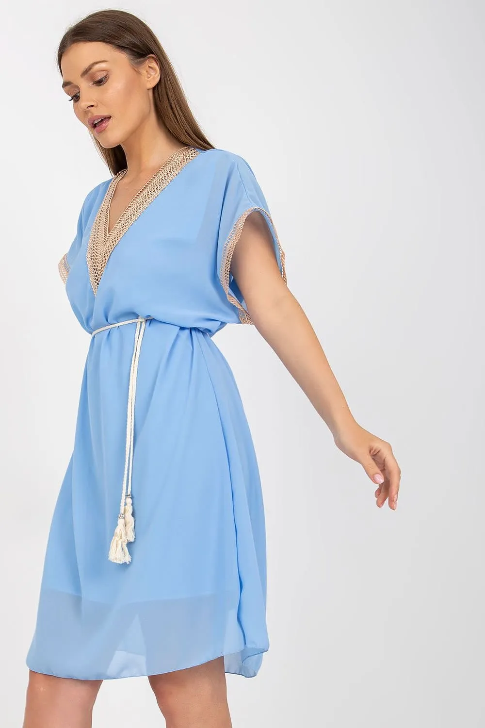 Vacay Vibes Tie-Waist Dress