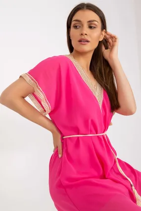 Vacay Vibes Tie-Waist Dress