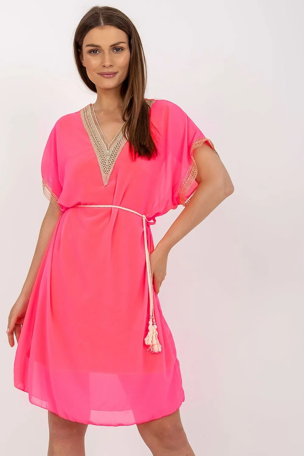 Vacay Vibes Tie-Waist Dress