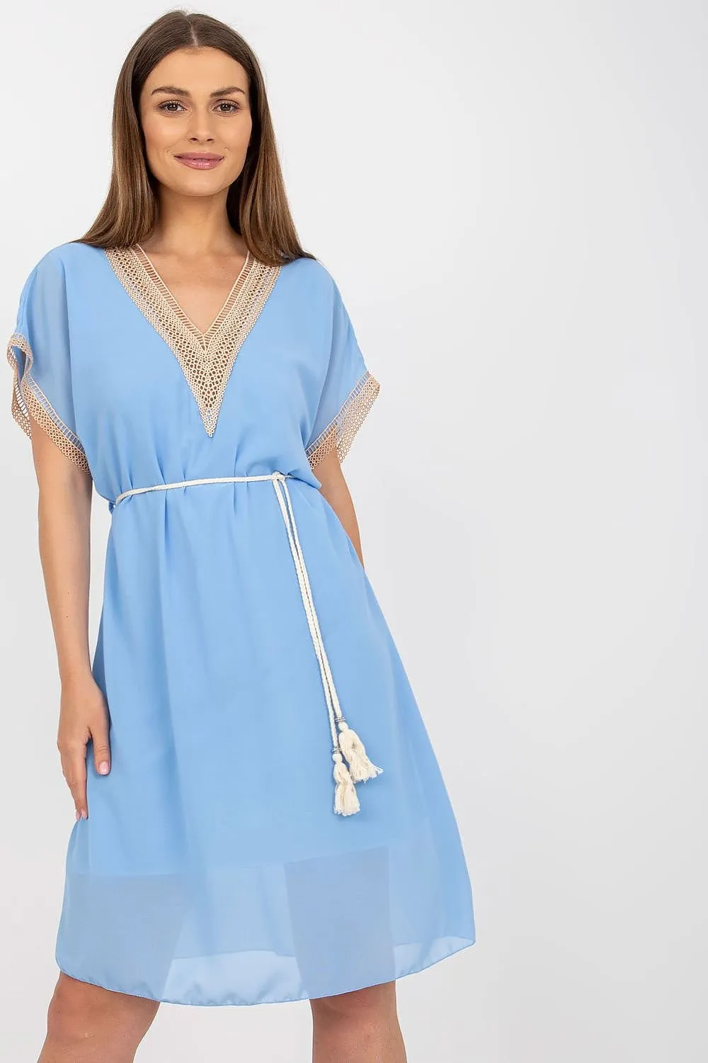 Vacay Vibes Tie-Waist Dress