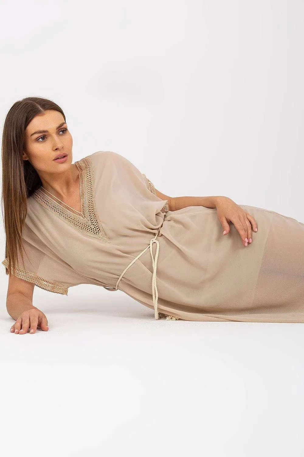 Vacay Vibes Tie-Waist Dress