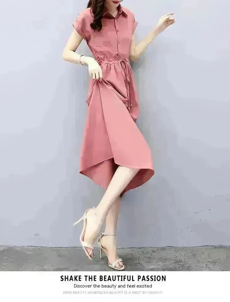 Waist-tight Slimming Elegant Casual Long Dress