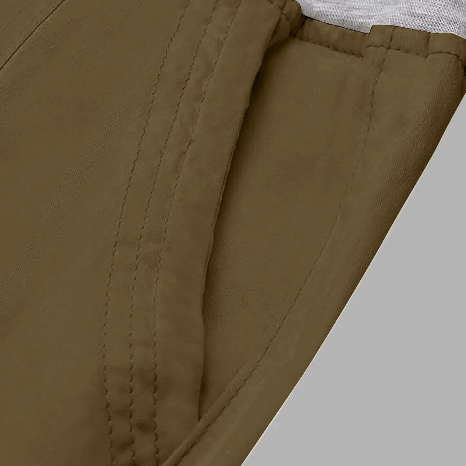 Women's Cargo Pants Soft Lightweight Elastic Waist with Pockets Trousers Athletic Hiking Straight Leg Sweatpants